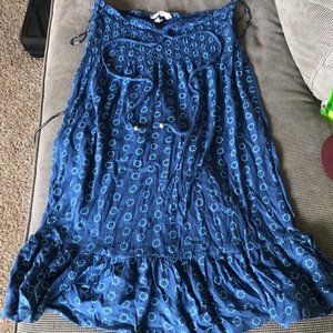 Blue Summer Cover up or Dress. Size is a Large